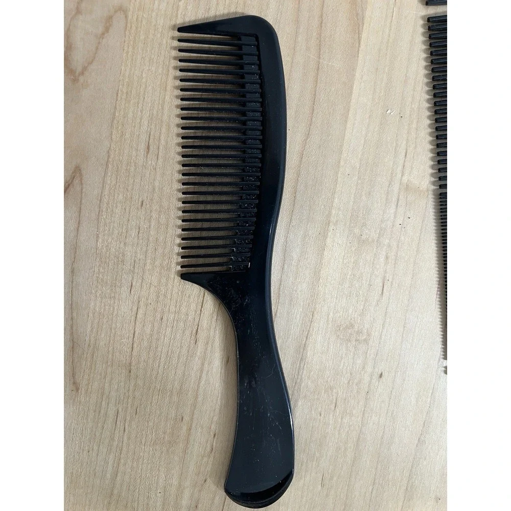 Vintage Hair Combs LOT of 6. Goody Ace Tupperware Rat tail And More!